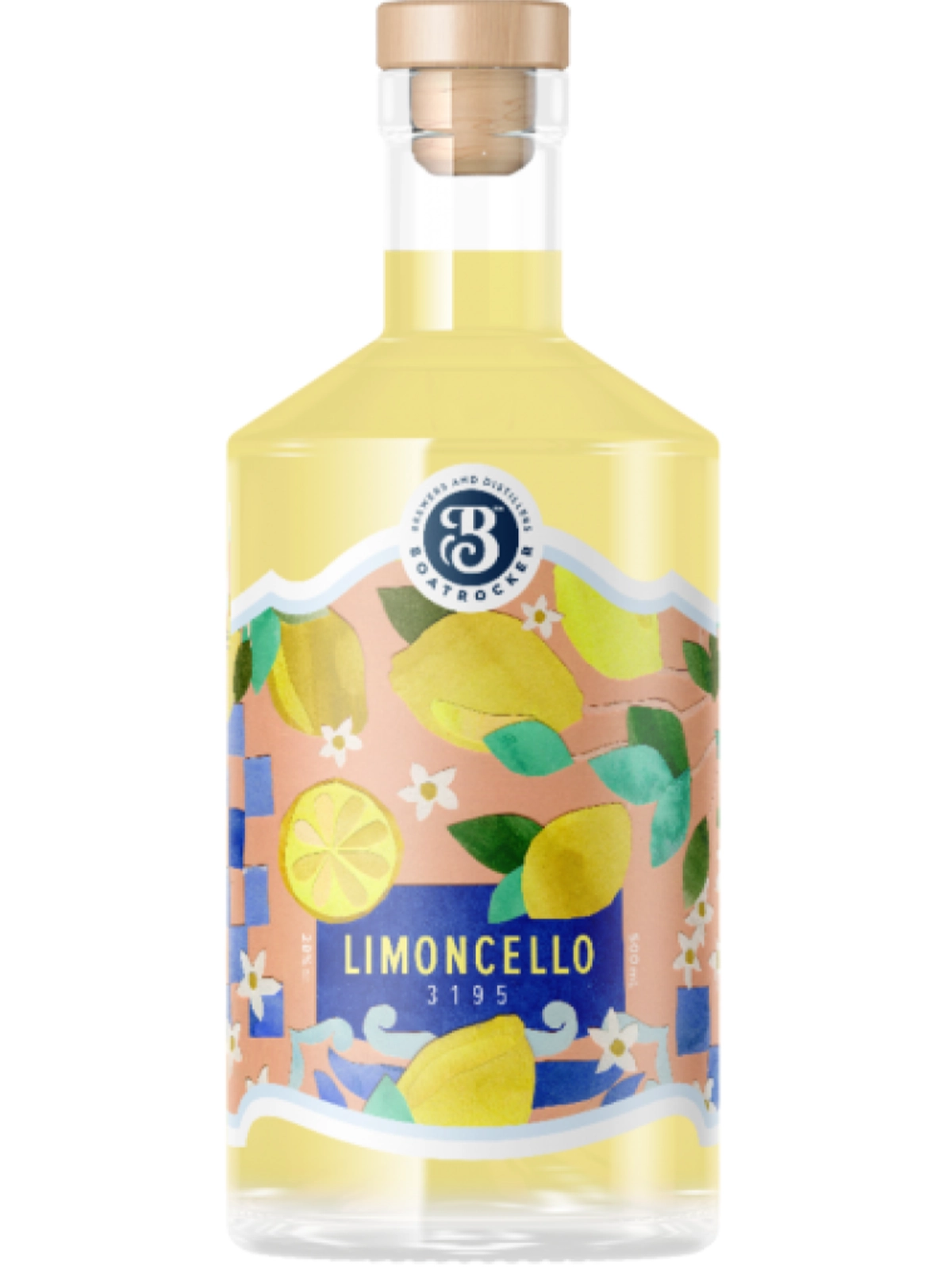 Boatrocker Limoncello Liqueur 500ml